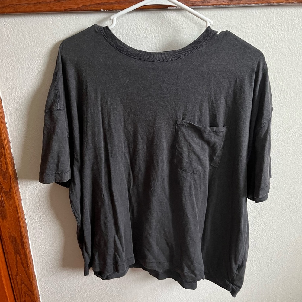 Universal Thread Size XL Gray Boxy Tee